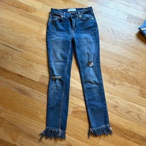 free people fringe jeans